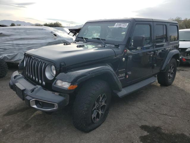 Image 1 of 2019 JEEP WRANGLER UNLIMITED SAHARA 2019 with VIN 1C4HJXEN1KW514923