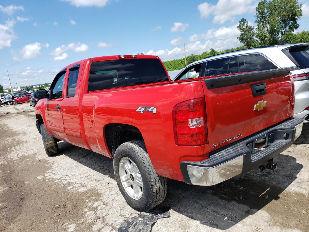 Image 2 of 2012 CHEVROLET SILVERADO K1500 LT 2012 with VIN 1GCRKSE70CZ327694