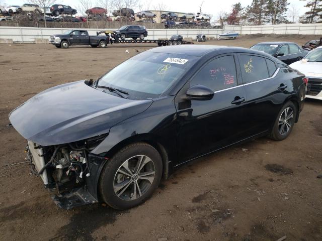 Image 1 of 2021 NISSAN SENTRA SV 2021 with VIN 3N1AB8CV1MY229709