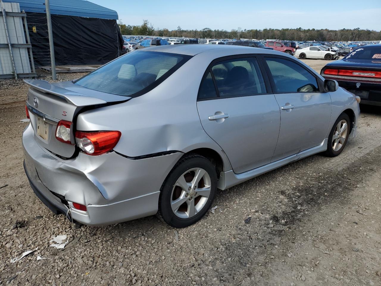 Image 3 of 2011 TOYOTA COROLLA BASE 2011 with VIN 2T1BU4EE8BC636991