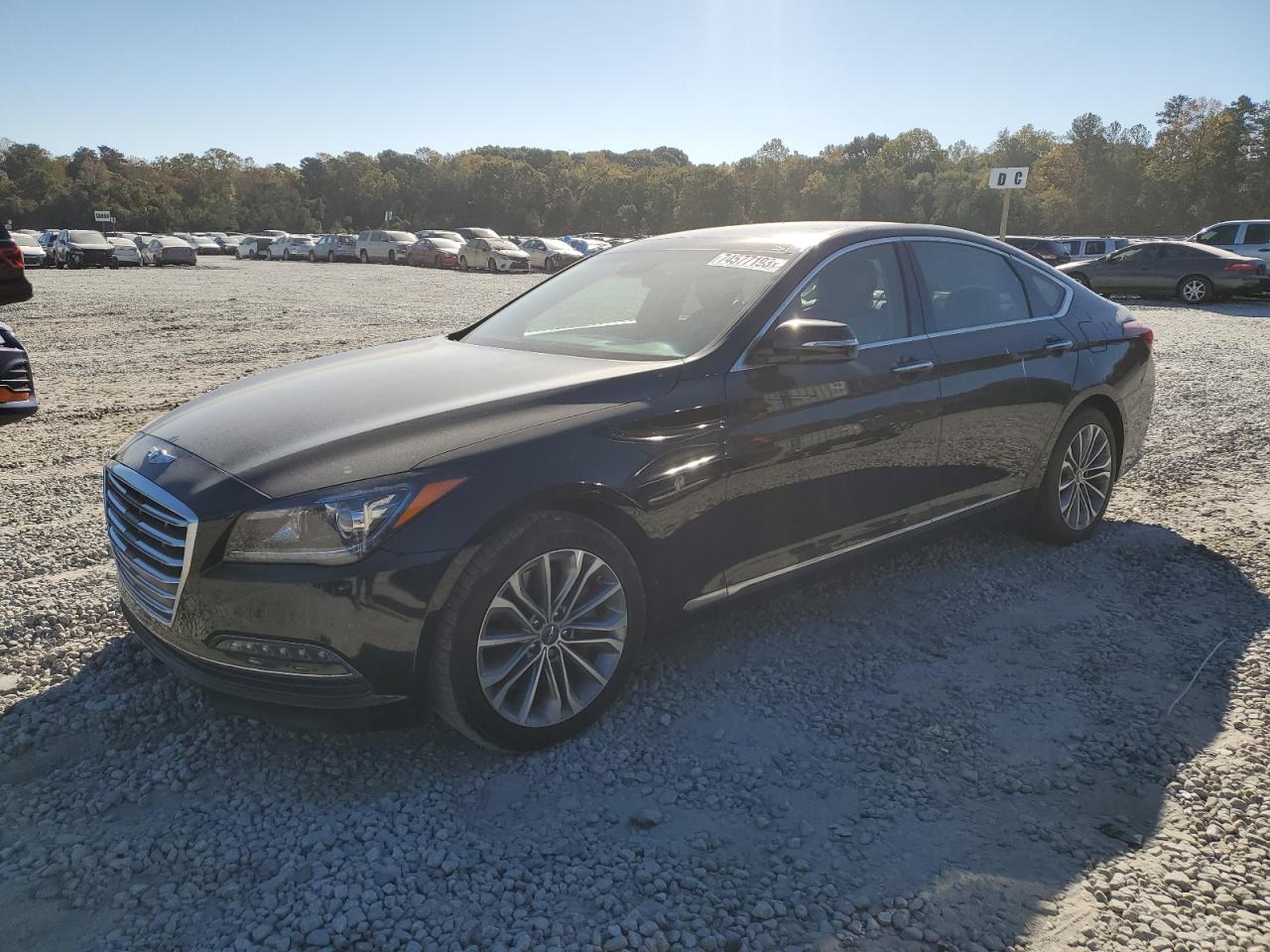 Image 1 of 2016 HYUNDAI GENESIS 3.8L 2016 with VIN KMHGN4JE1GU131003