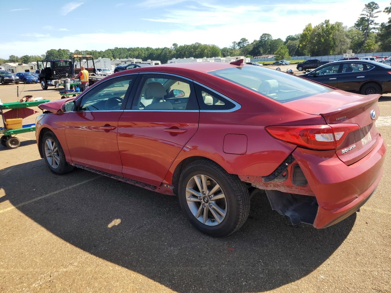 Изображение 2 2017 HYUNDAI SONATA SE 2017 с VIN 5NPE24AF1HH473589