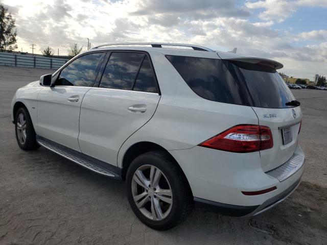 Image 2 of 2012 MERCEDES-BENZ ML 350 4MATIC 2012 with VIN 4JGDA5HB3CA030203