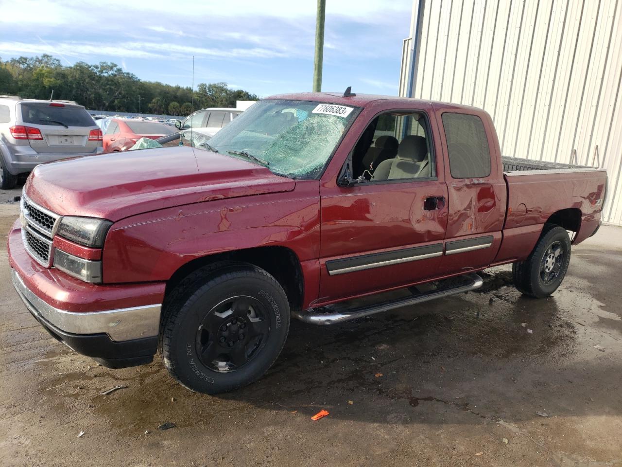 Изображение 1 2007 CHEVROLET SILVERADO K1500 CLASSIC 2007 с VIN 1GCEK19Z87Z202257