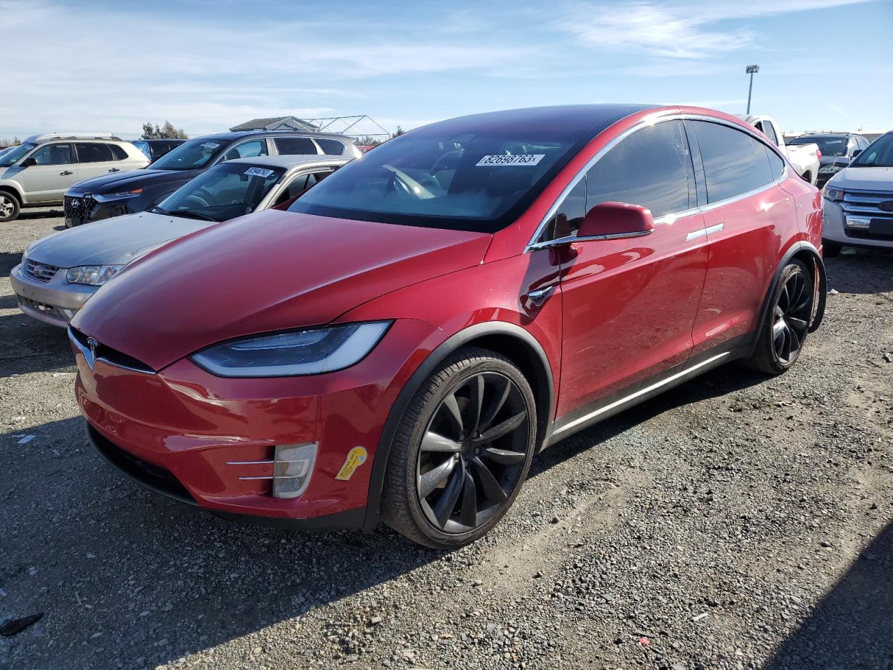 2020 TESLA MODEL X  2020 image