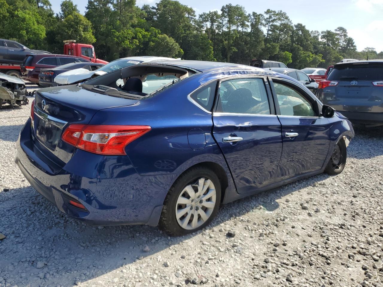Image 3 of 2017 NISSAN SENTRA S 2017 with VIN 3N1AB7AP4HY380693