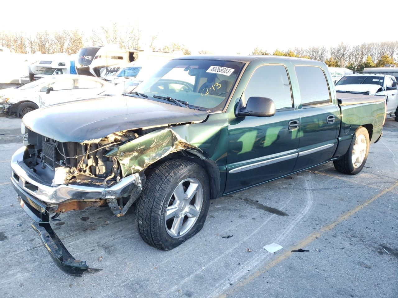 Image 1 of 2004 GMC NEW SIERRA C1500 2004 with VIN 2GTEC13T641411079