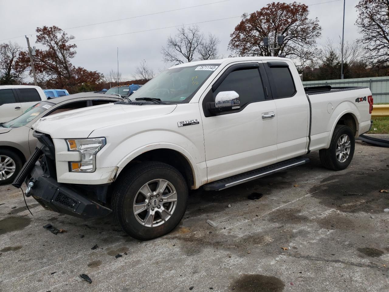 Image 1 of 2015 FORD F150 SUPER CAB 2015 with VIN 1FTFX1EF7FFA74899