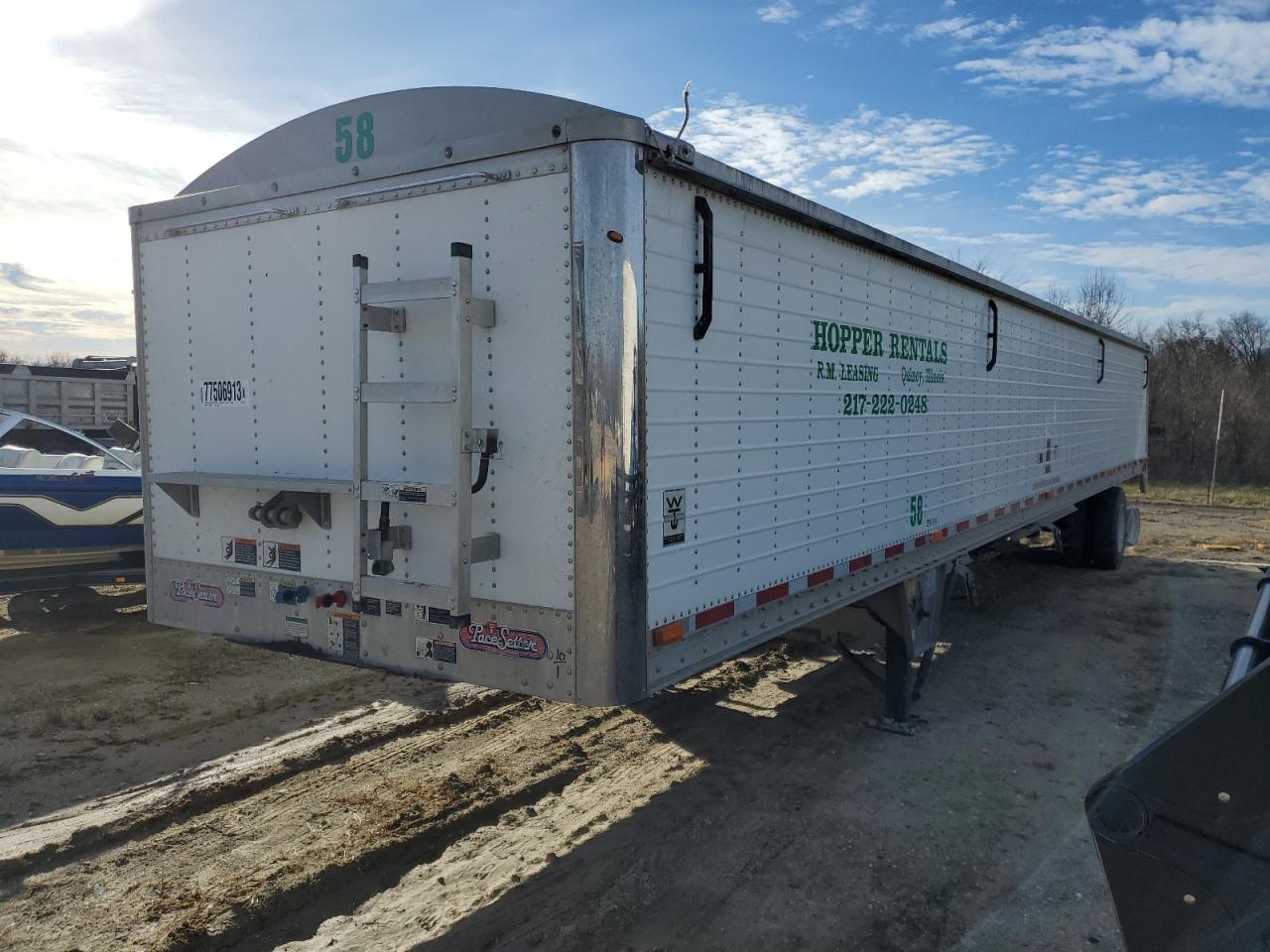 Image 2 of 2011 WILSON TRAILER 2011 with VIN 4WWMAFYA6B3616204