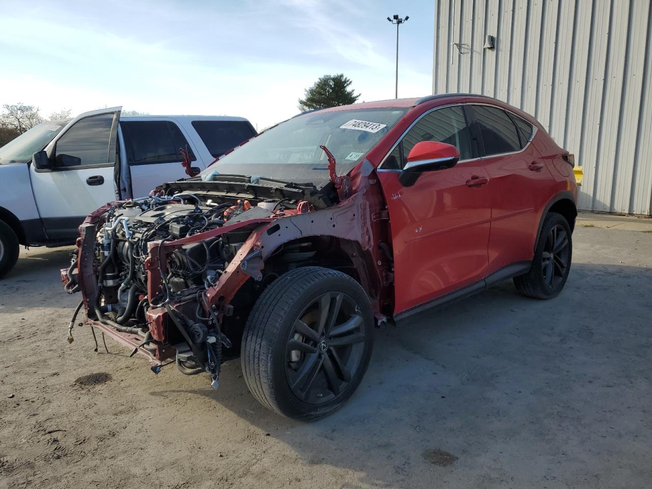 Image 1 of 2022 LEXUS NX 450H 2022 with VIN JTJHKCFZ0N2004238