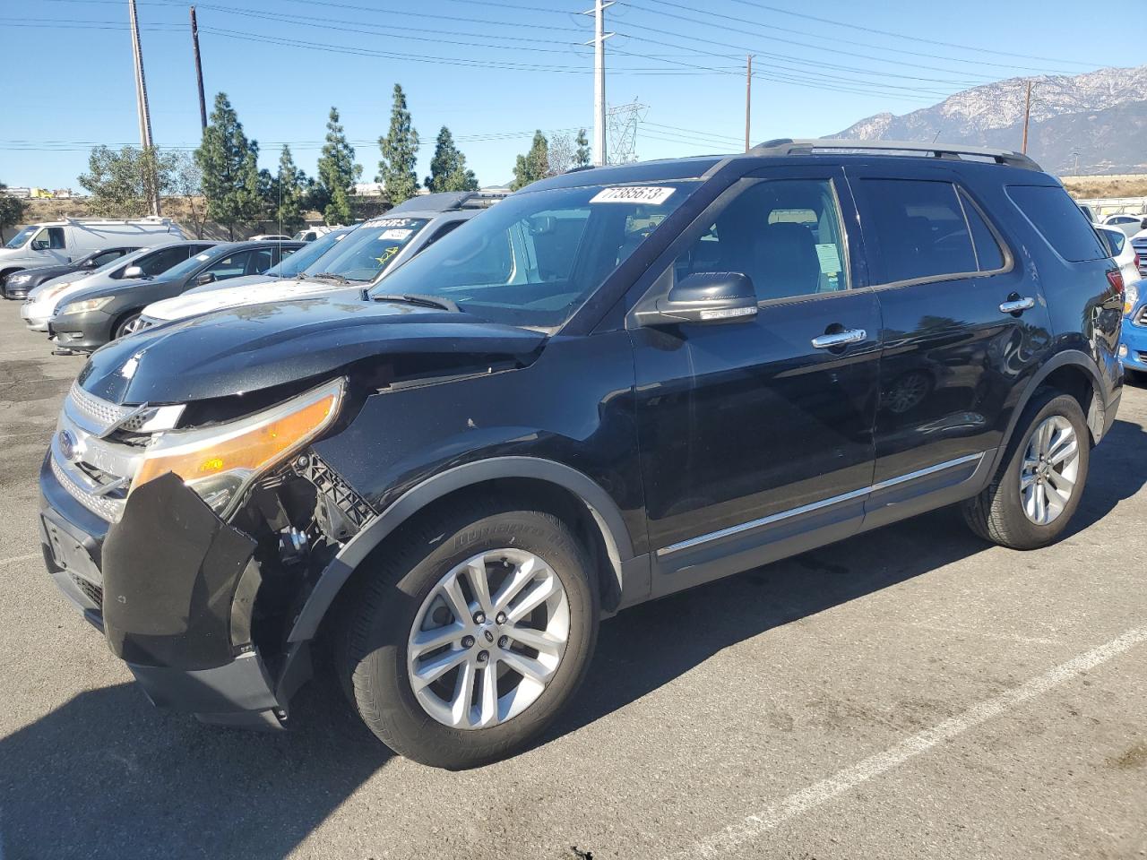 Obraz 1 z 2014 FORD EXPLORER XLT 2014 z VIN 1FM5K7D88EGB90326