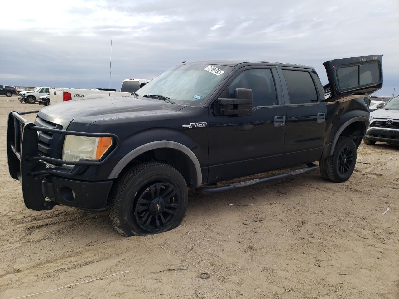 Image 1 of 2009 FORD F150 SUPERCREW 2009 with VIN 1FTPW14V59FA13605