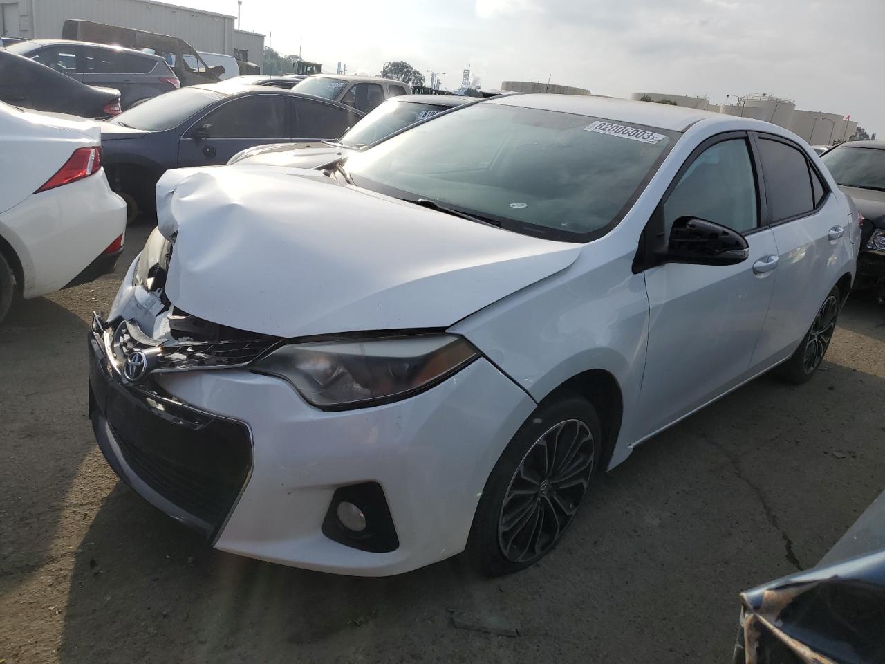 Image 1 of 2016 TOYOTA COROLLA L 2016 with VIN 5YFBURHE3GP404508
