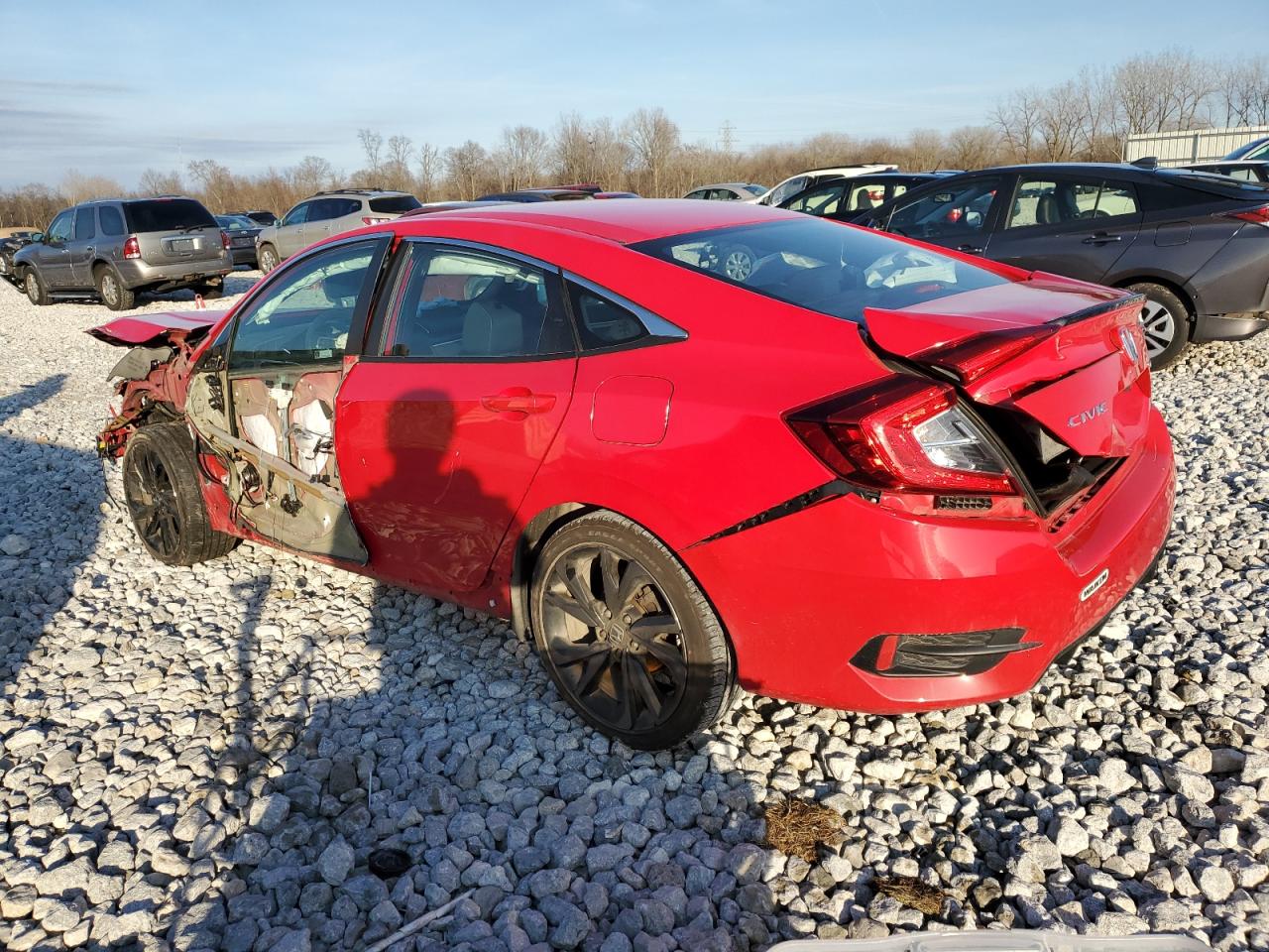 Image 2 of 2020 HONDA CIVIC SPORT 2020 with VIN 2HGFC2F86LH584030