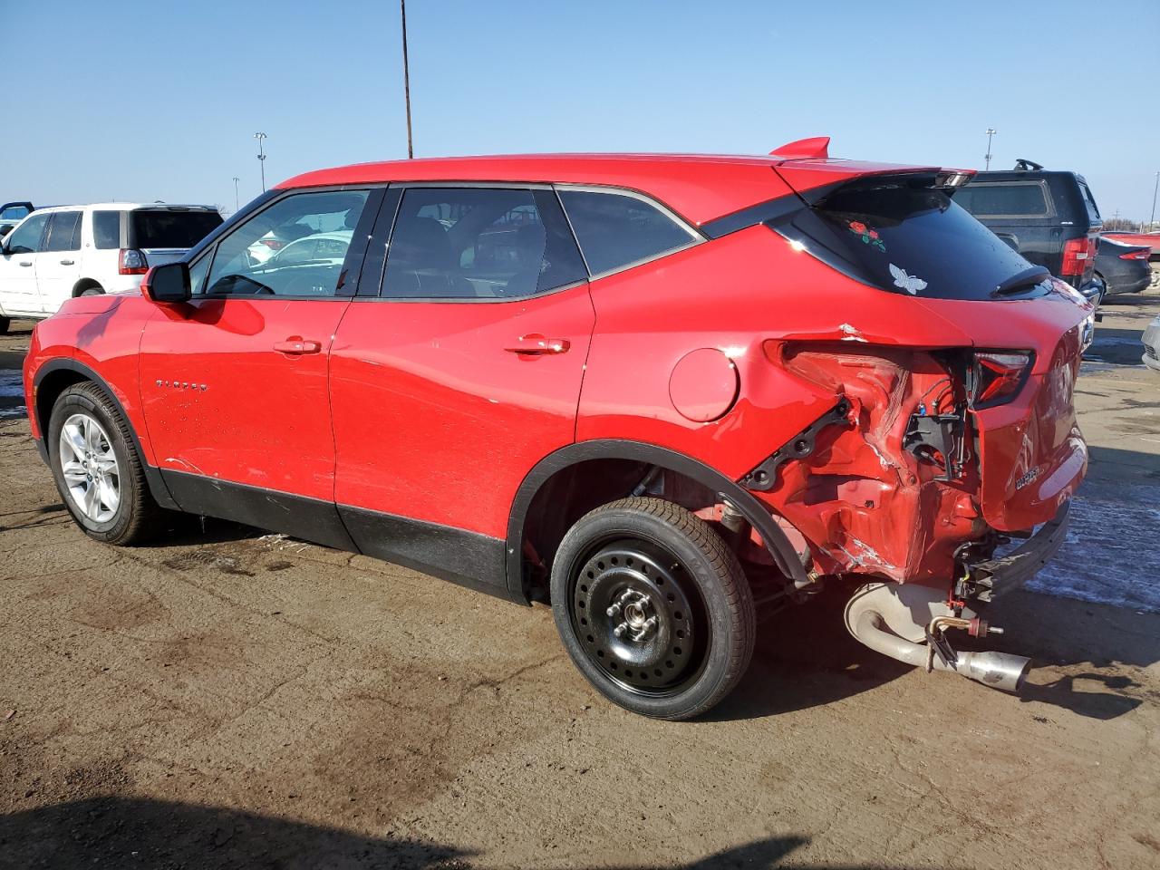 Image 2 of 2021 CHEVROLET BLAZER 2LT 2021 with VIN 3GNKBCR41MS533555