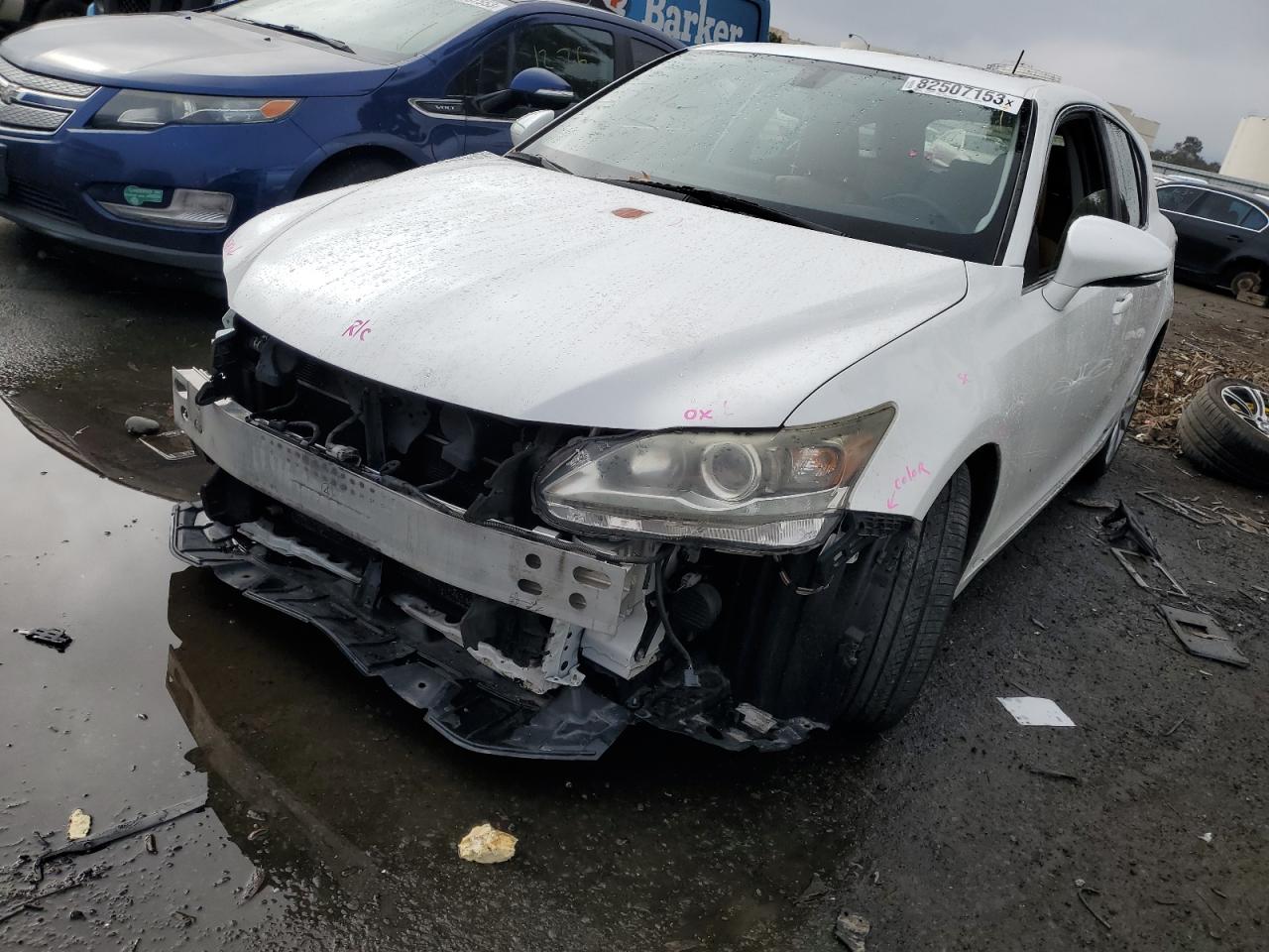 Image 1 of 2012 LEXUS CT 200 2012 with VIN JTHKD5BH0C2106095