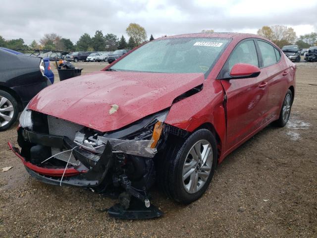 Image 1 of 2020 HYUNDAI ELANTRA SEL 2020 with VIN KMHD84LF7LU940211