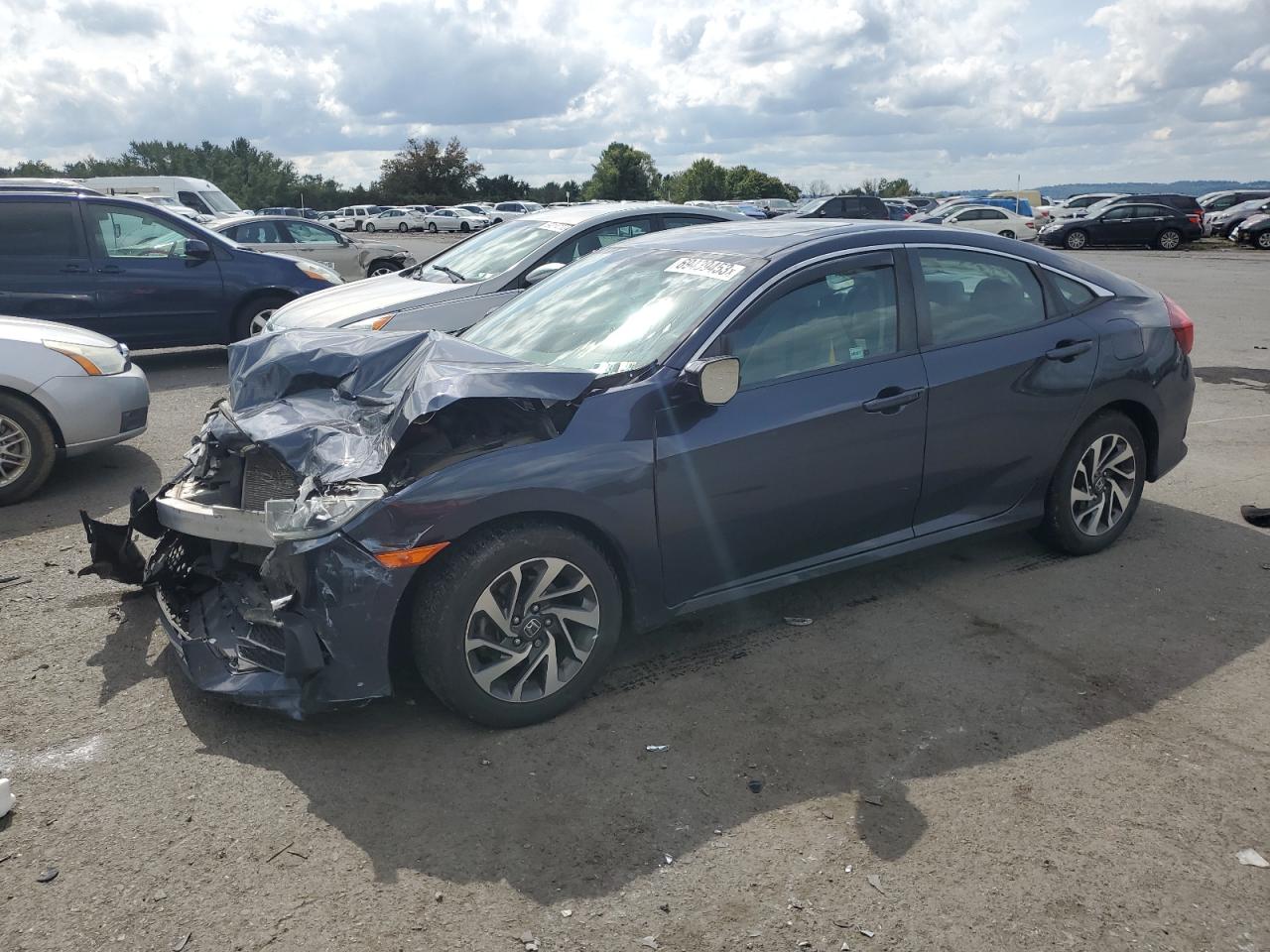 Obraz 1 z 2018 HONDA CIVIC EX 2018 z VIN 2HGFC2F7XJH516639