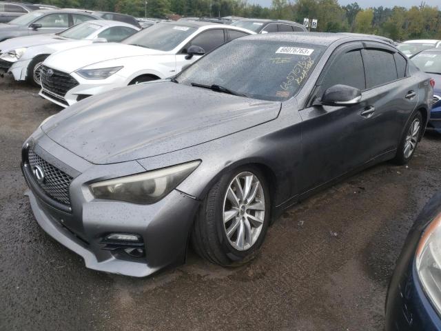 Image 1 of 2014 INFINITI Q50 BASE 2014 with VIN JN1BV7AR9EM686879