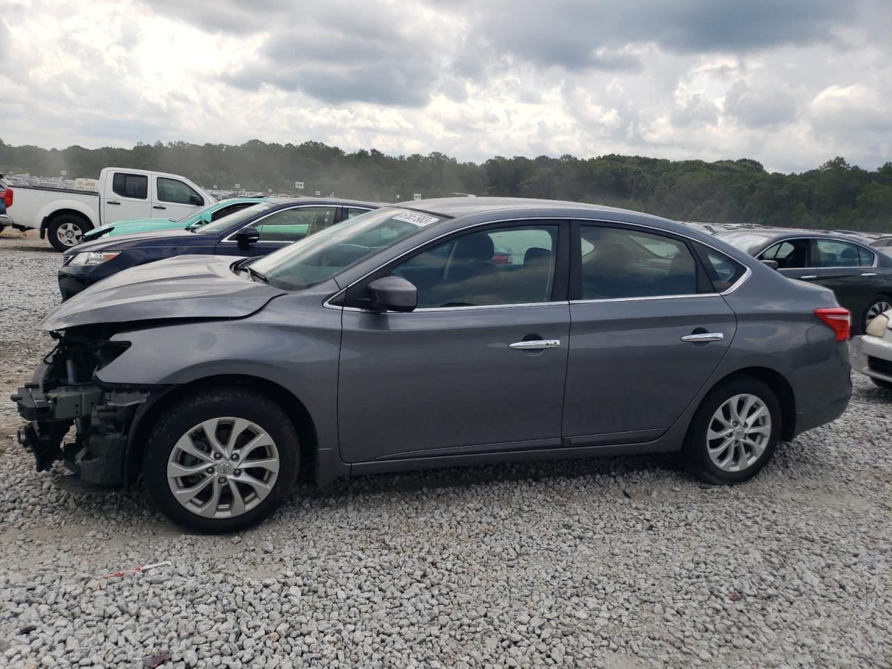 Изображение 1 2018 NISSAN SENTRA S 2018 с VIN 3N1AB7AP0JY227105