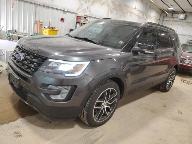 Image 1 of 2017 FORD EXPLORER SPORT 2017 with VIN 1FM5K8GT0HGB88743