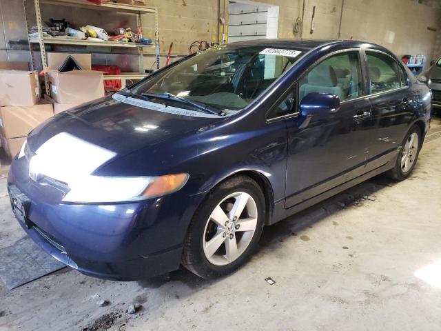 Image 1 of 2008 HONDA CIVIC EX 2008 with VIN 1HGFA16868L098621
