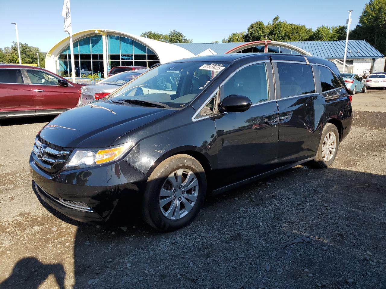 Image 1 of 2015 HONDA ODYSSEY EXL 2015 with VIN 5FNRL5H63FB072051