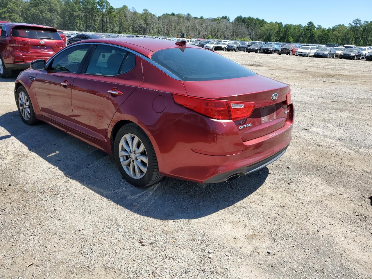 Image 2 of 2014 KIA OPTIMA EX 2014 with VIN 5XXGN4A71EG279449