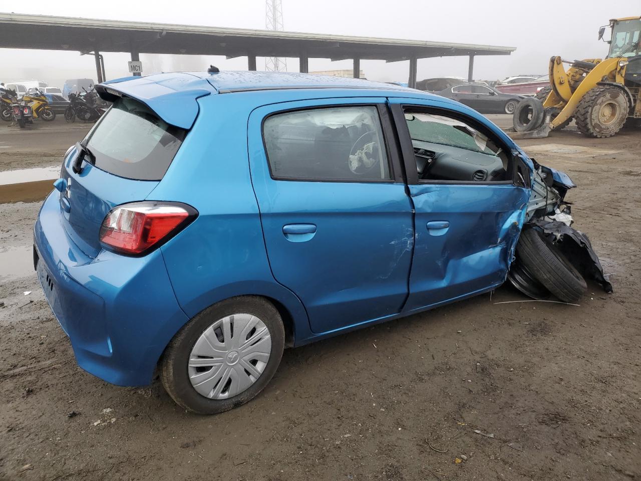 Image 3 of 2021 MITSUBISHI MIRAGE ES 2021 with VIN ML32AUHJ6MH014392