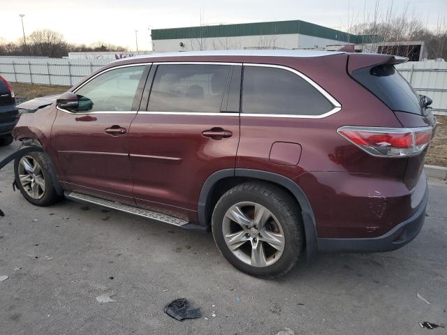 Изображение 2 2014 TOYOTA HIGHLANDER LIMITED 2014 с VIN 5TDDKRFH1ES033834