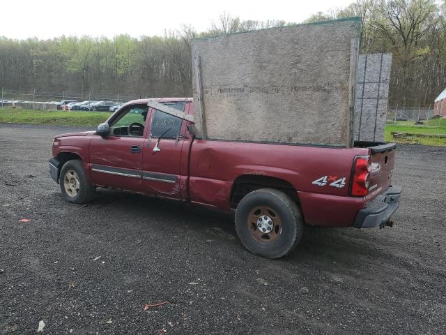 Image 2 of 2004 CHEVROLET SILVERADO K1500 2004 with VIN 1GCEK19T14E343945