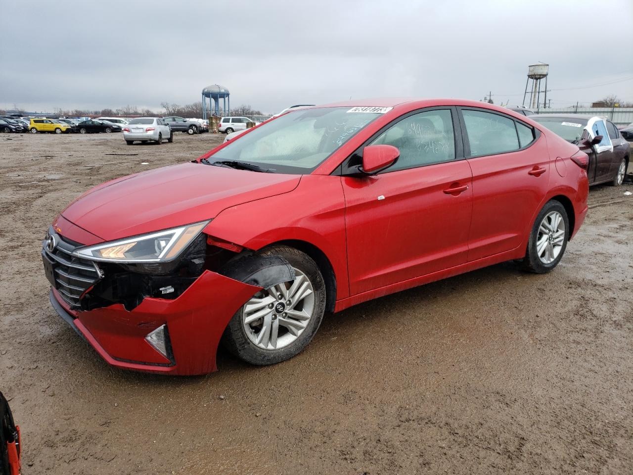 Image 1 of 2020 HYUNDAI ELANTRA SEL 2020 with VIN 5NPD84LF2LH555279