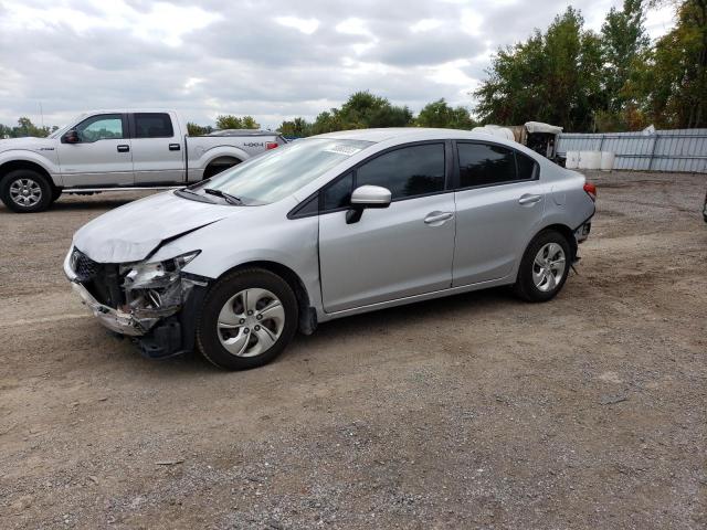 Image 1 of 2014 HONDA CIVIC LX 2014 with VIN 2HGFB2F4XEH035093