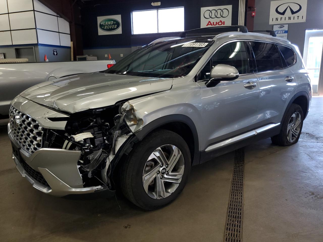 Image 1 of 2022 HYUNDAI SANTA FE SEL 2022 with VIN 5NMS3DAJ1NH444235