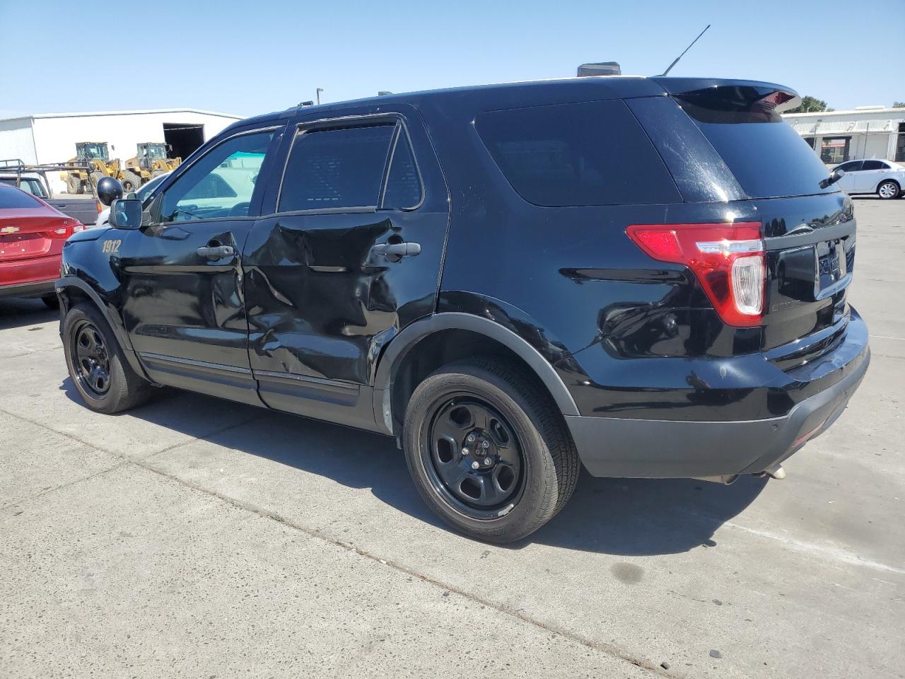 Image 2 of Ford Explorer Police Interceptor 2015 with VIN 1FM5K8AR8FGB91612
