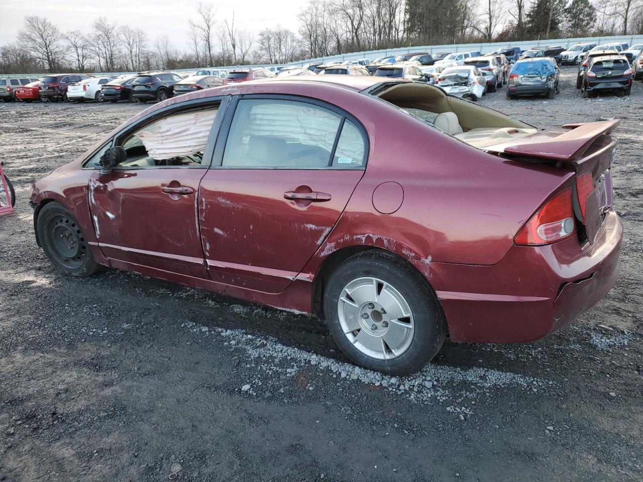 Image 2 of 2007 HONDA CIVIC LX 2007 with VIN 2HGFA16577H502124