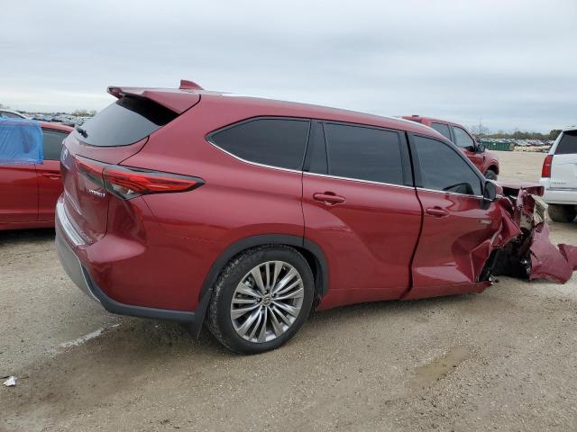 Изображение 3 2021 TOYOTA HIGHLANDER HYBRID PLATINUM 2021 с VIN 5TDEBRCH4MS064163