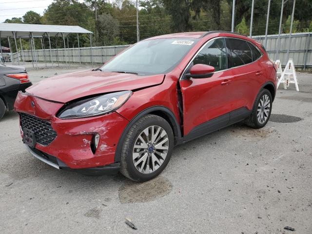 Image 1 of 2020 FORD ESCAPE TITANIUM 2020 with VIN 1FMCU0DZ9LUC65227