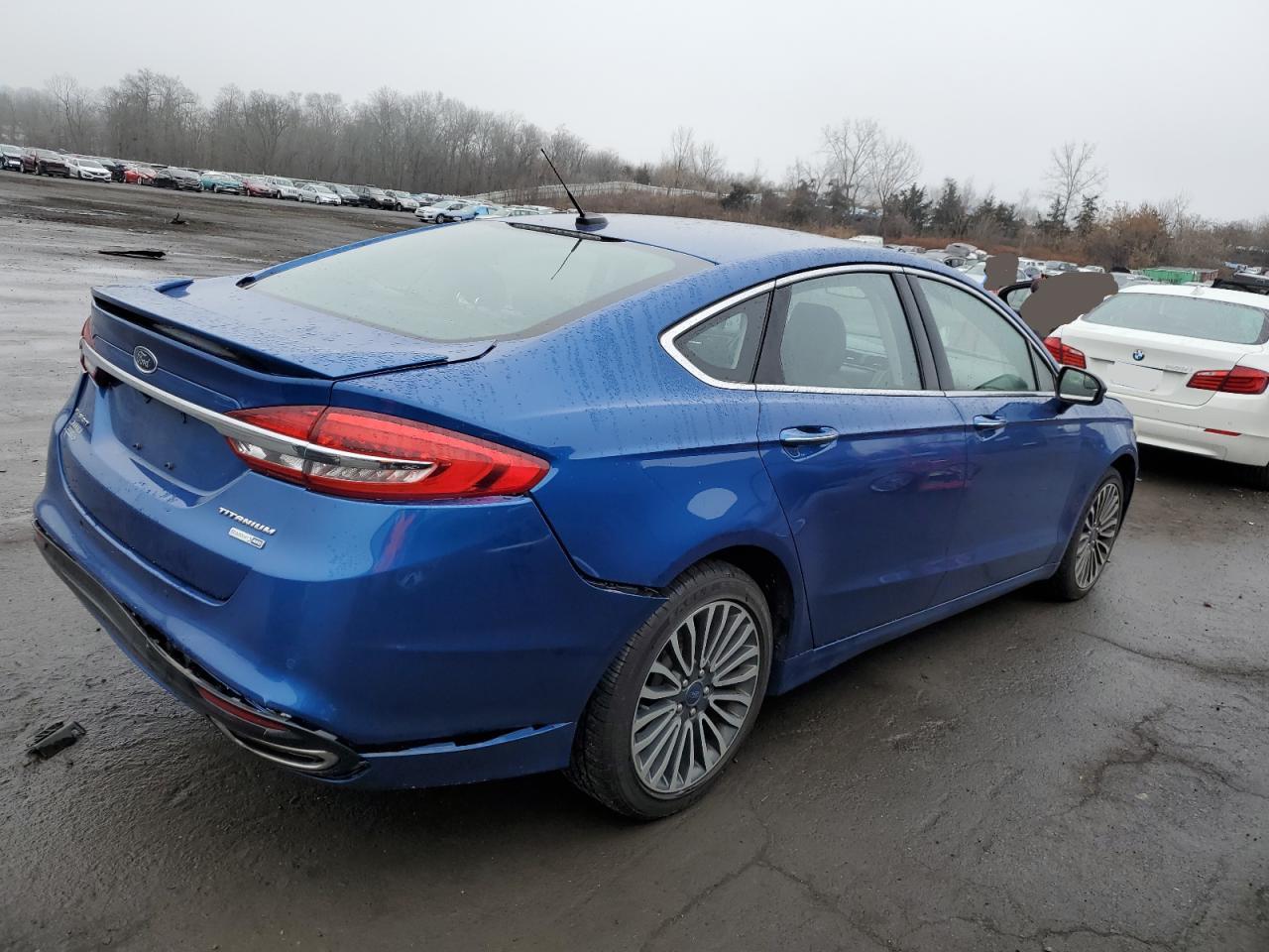 Image 3 of 2018 FORD FUSION TITANIUM/PLATINUM 2018 with VIN 3FA6P0D96JR124327