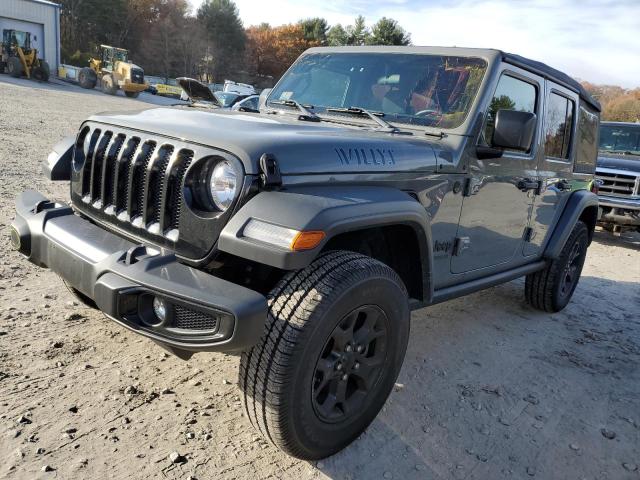 Image 1 of 2020 JEEP WRANGLER UNLIMITED SPORT 2020 with VIN 1C4HJXDG5LW309979