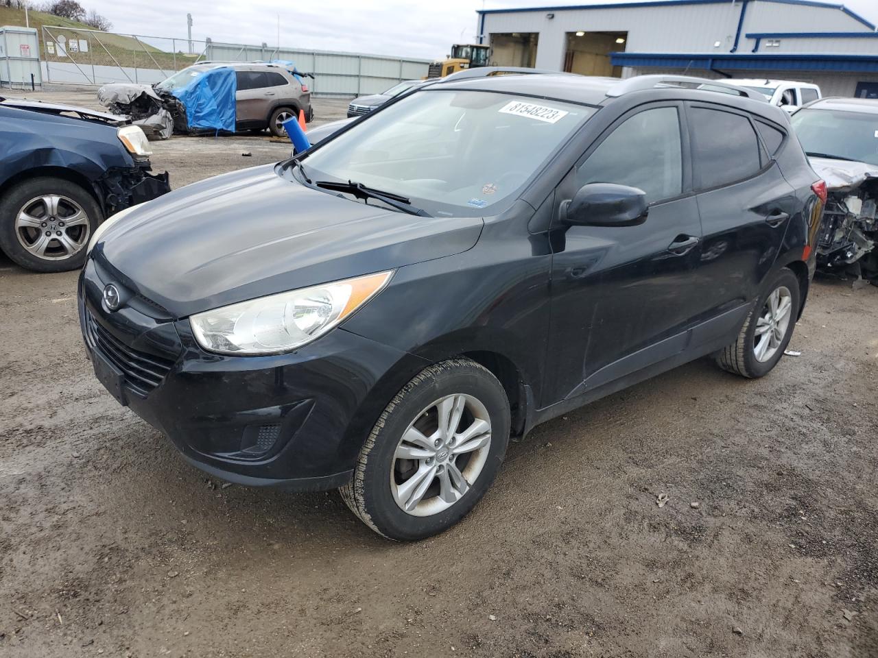 Image 1 of 2011 HYUNDAI TUCSON GLS 2011 with VIN KM8JU3ACXBU171039