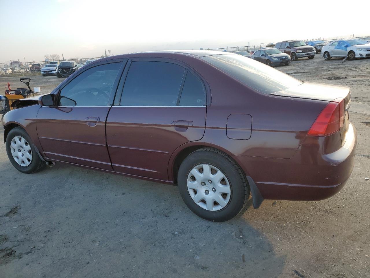 Image 2 of 2002 HONDA CIVIC EX 2002 with VIN 2HGES26702H502961