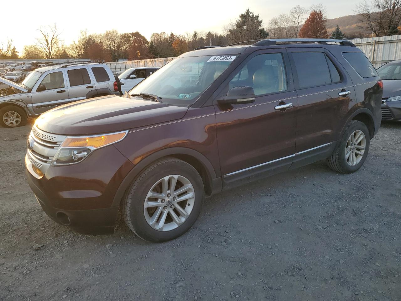 Image 1 of 2011 FORD EXPLORER XLT 2011 with VIN 1FMHK8D87BGA63453