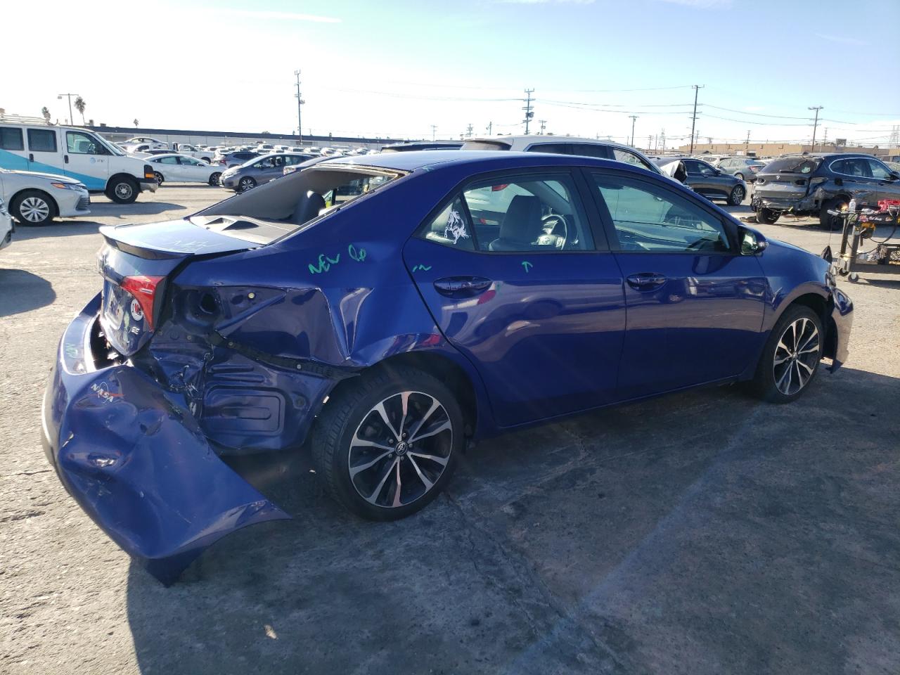 Image 3 of 2017 TOYOTA COROLLA L 2017 with VIN 5YFBURHE2HP731628