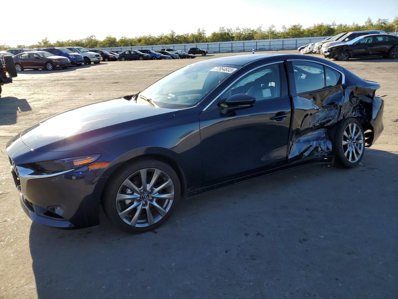 Image 1 of 2021 MAZDA 3 PREMIUM 2021 with VIN 3MZBPADL7MM250771