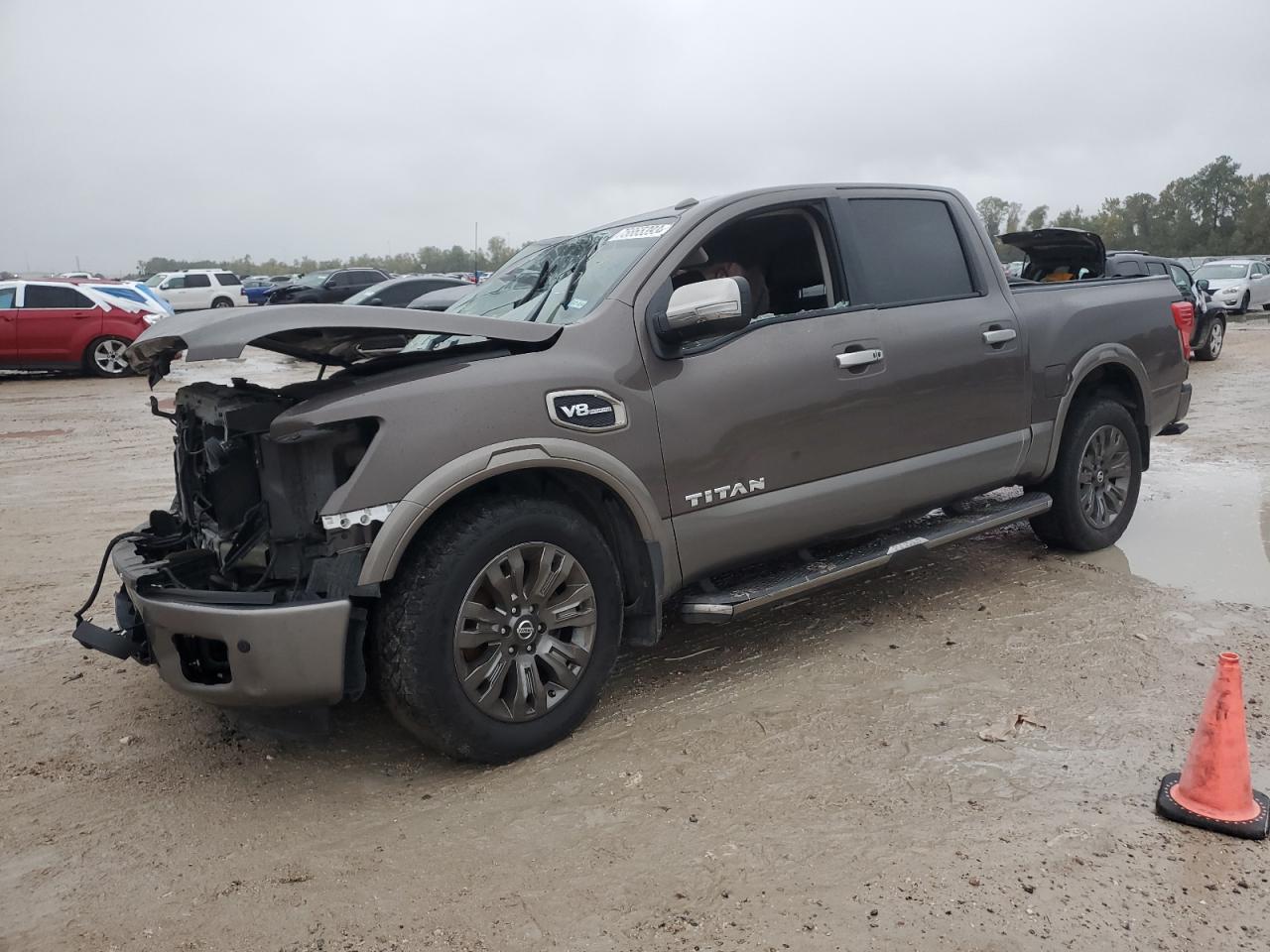 Image 1 of 2017 NISSAN TITAN SV 2017 with VIN 1N6AA1E69HN524912
