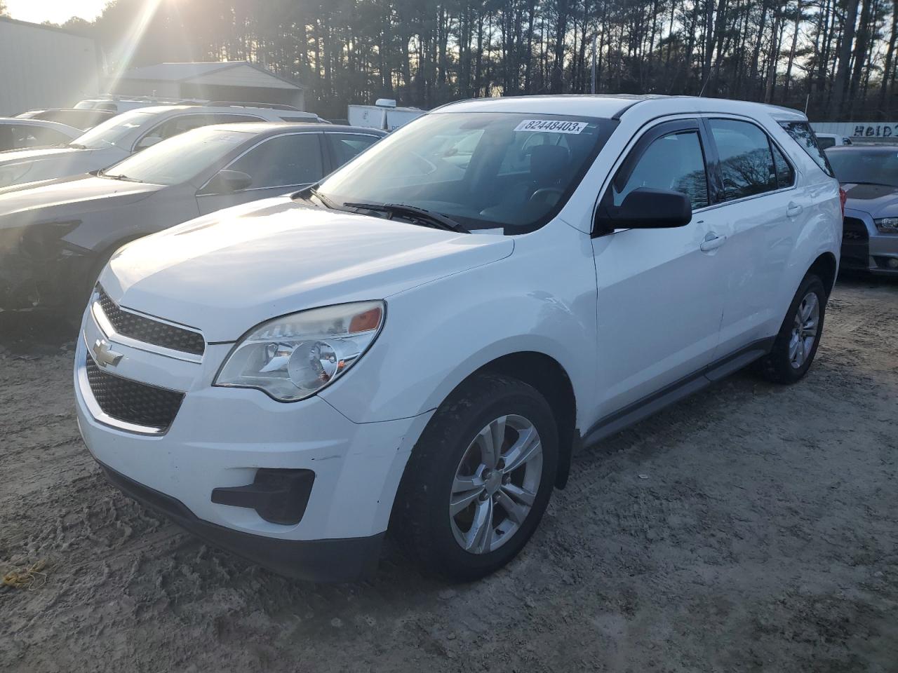 Изображение 1 2011 CHEVROLET EQUINOX LS 2011 с VIN 2CNFLCEC6B6463739