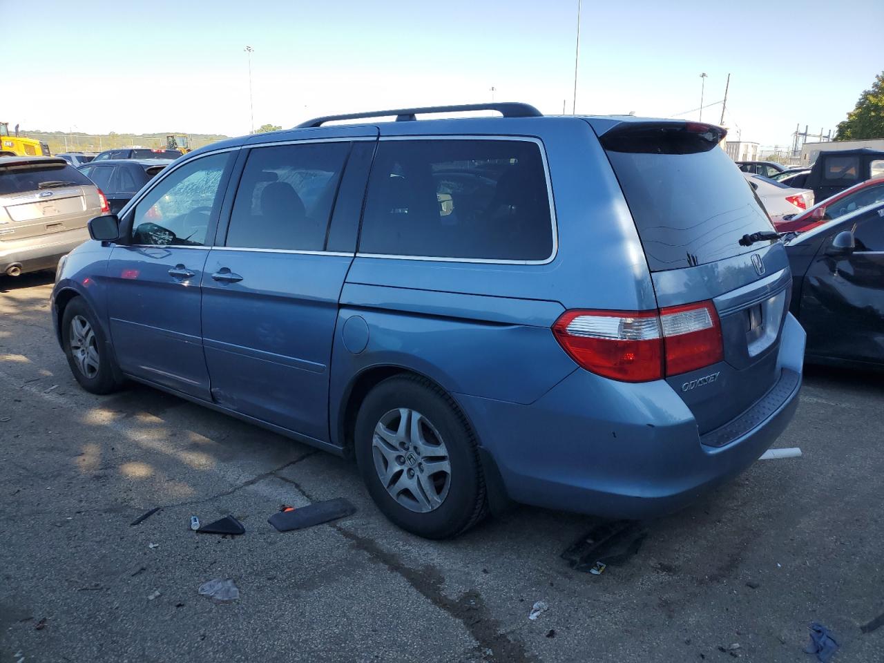 Изображение 2 2006 HONDA ODYSSEY EXL 2006 с VIN 5FNRL38726B111306