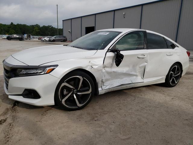 Image 1 of 2022 HONDA ACCORD SPORT 2022 with VIN 1HGCV1F34NA012712