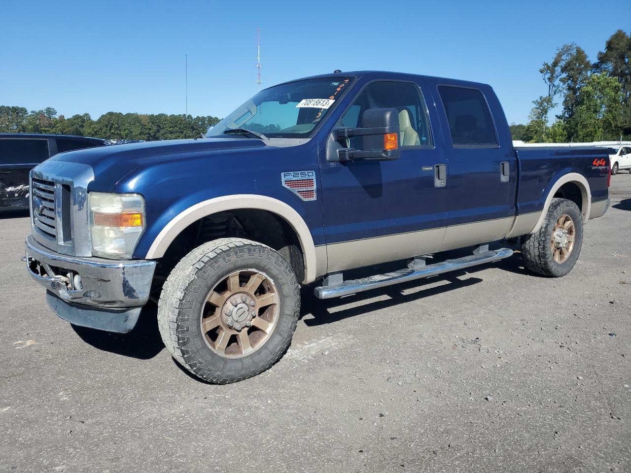 Image 1 of 2008 FORD F250 SUPER DUTY 2008 with VIN 1FTSW21R28ED59915